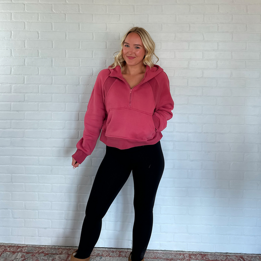 lounge all day half zip -2