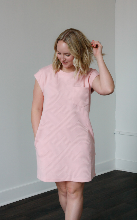 Marlo Mini Dress - Light Pink